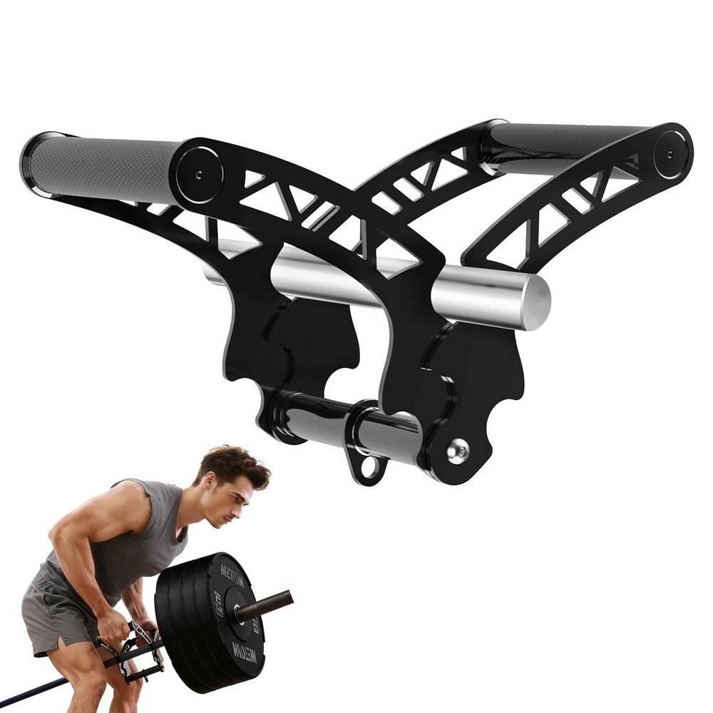 Fitarc Adjustable Width T Bar Row Handle,Landmine Attachment X-Large, Black