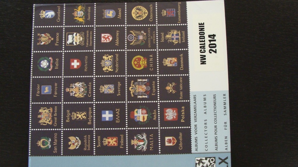 DAVO LUXE HINGLESS SUPPLEMENT NEW CALEDONIA 2014  FREE SHIPPING