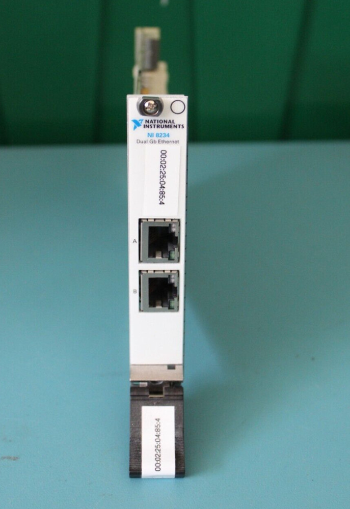 NATIONAL INSTRUMENTS NI 8234 DUAL GB ETHERNET MODULE WORKING PULL GUARANTEED