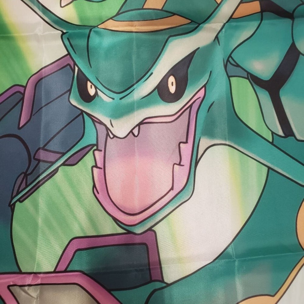 Pokemon Emerald Version Gameboy Advance Custom Wall Banner Tapestry 3 x 3 Ft