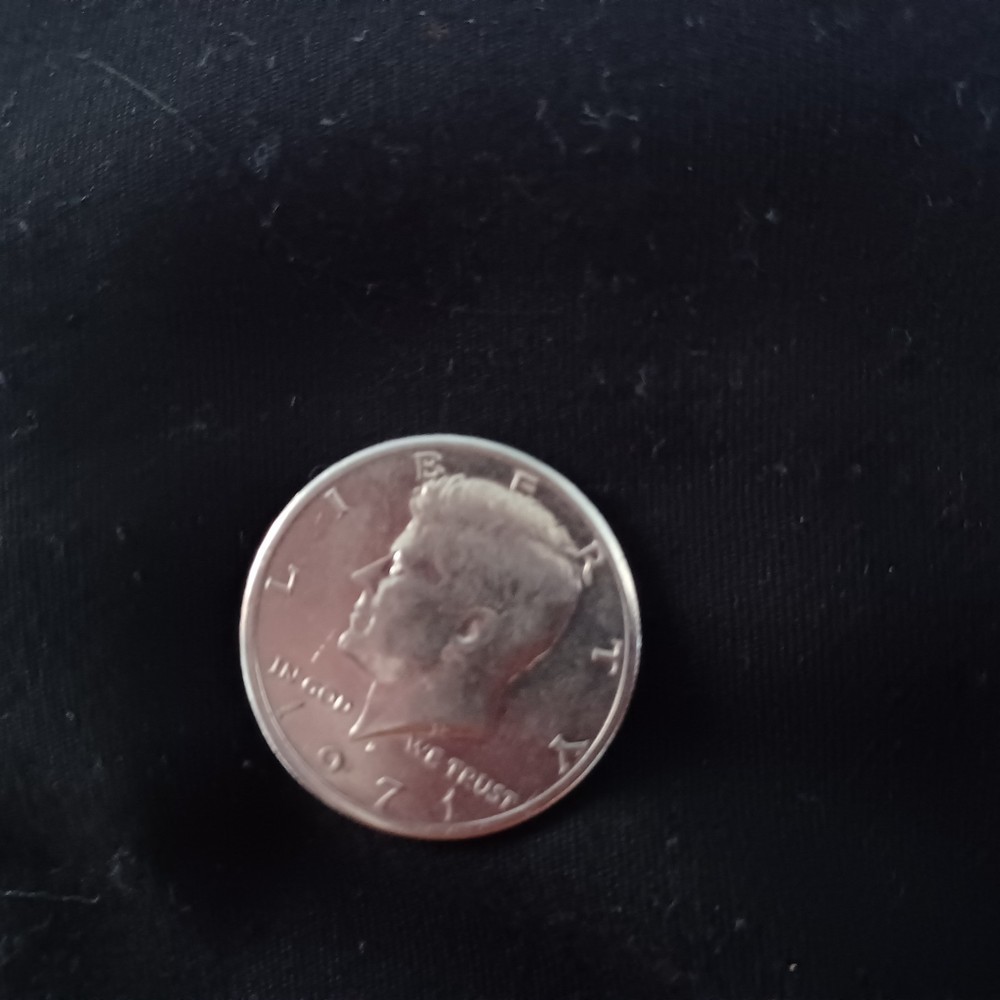 = 1971- D U. S. KENNEDY HALF DOLLAR COIN