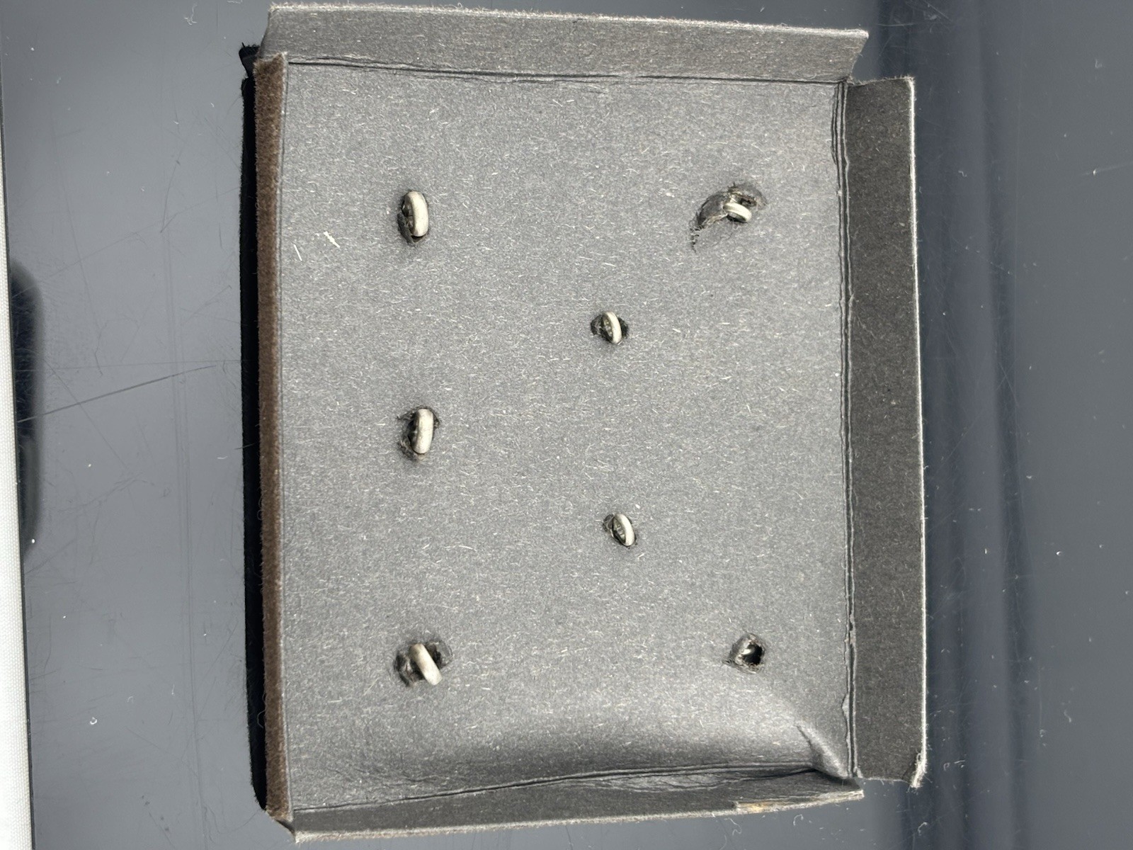 VTG Stieff Smithsonian Series Washington Inaugural Pewter Blazer Buttons in Box