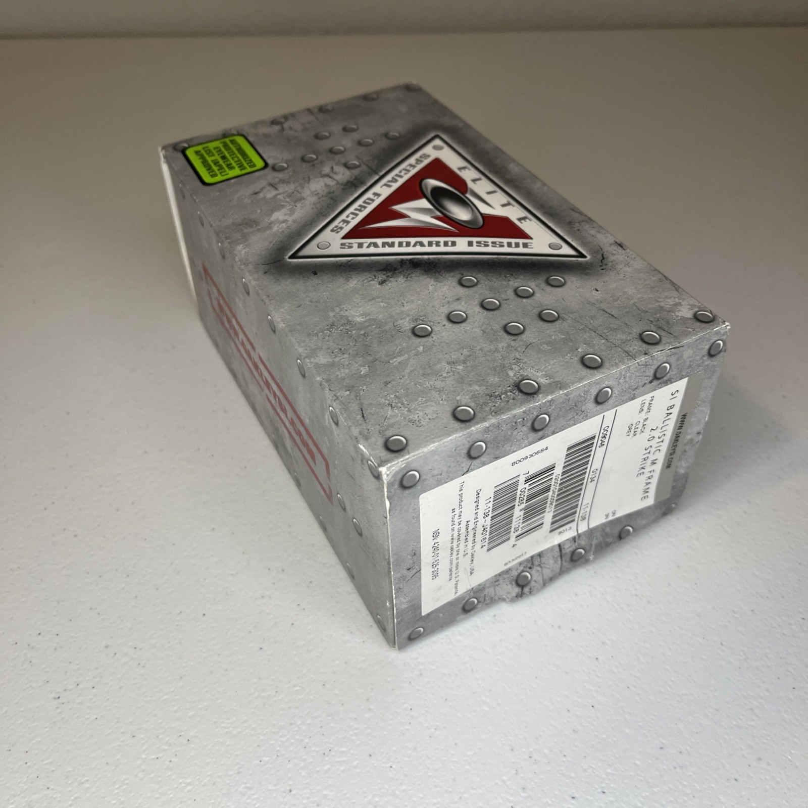 Oakley SI Ballistic M Frame 2.0 Strike, Frame: Black- 2 Lens: Clear & Gray NIB