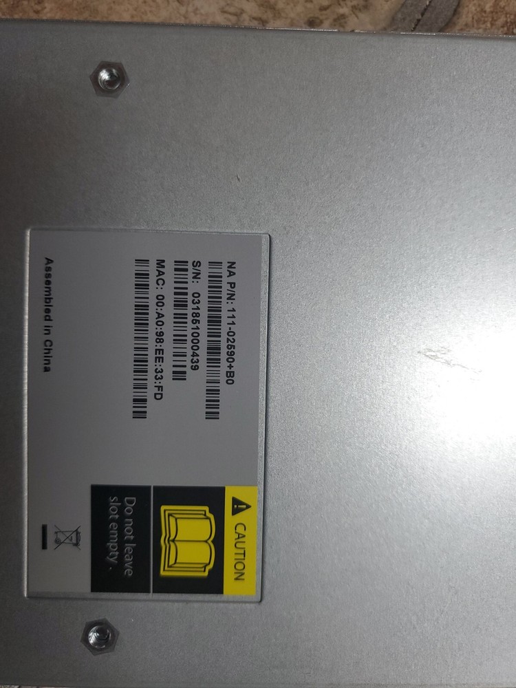 Netapp 111-02590 2 port 40GbE NIC vt