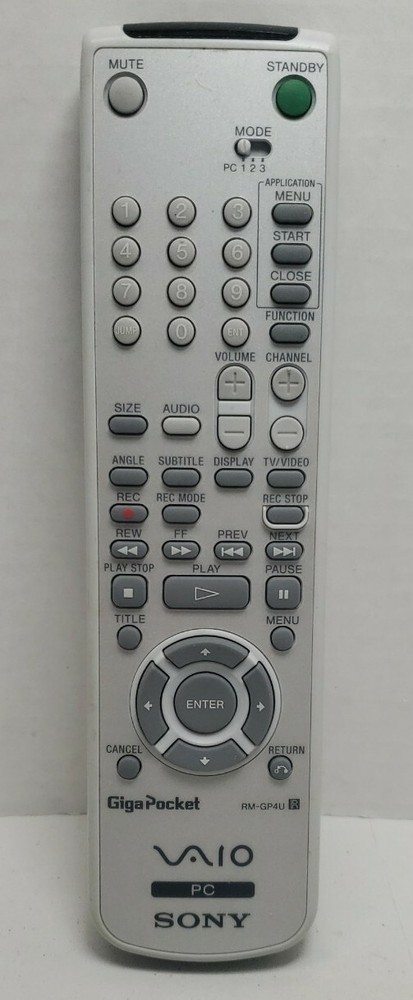 SONY VAIO Giga Pocket Computer PC Remote RM-GP4U