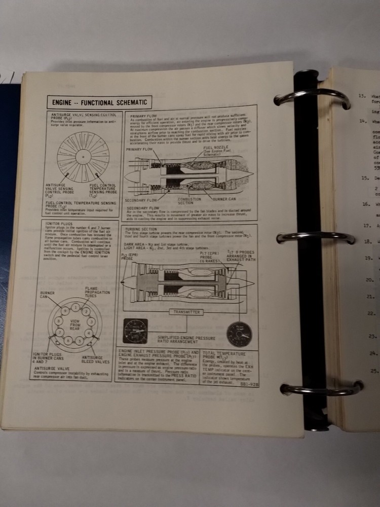 Douglas DC-9 JT8D Maintenance Training Manual for Technicians