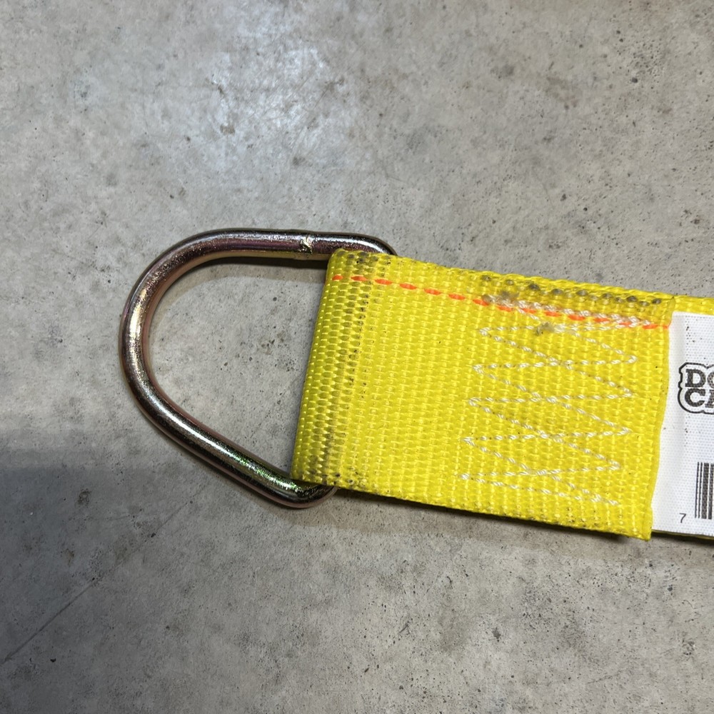 DC Cargo Rope Tie-Off Removable with Spring E Fitting 2 x 6" 26RTOSEF