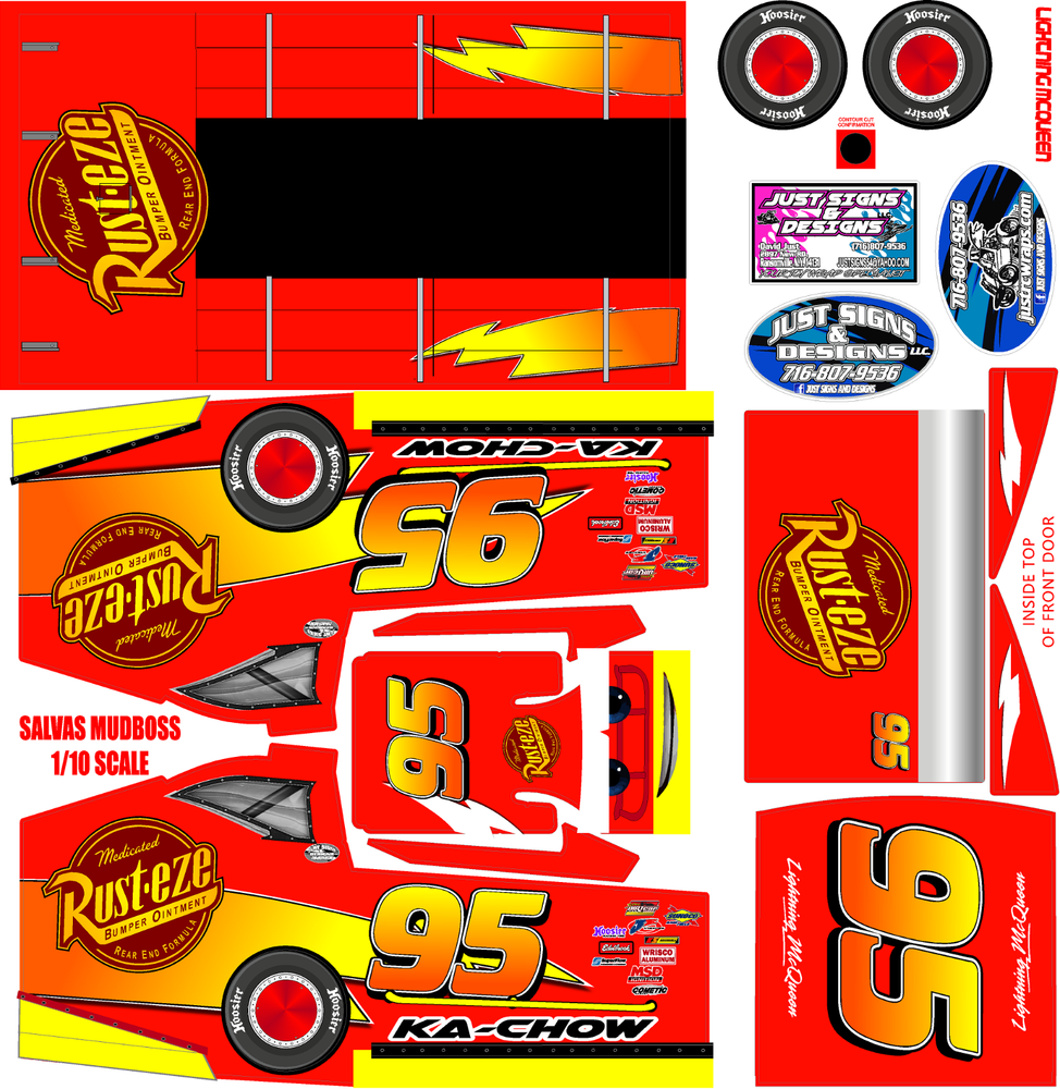 SALVAS MUDBOSS TRAXXAS SLASH LMAC THEME WRAP KIT