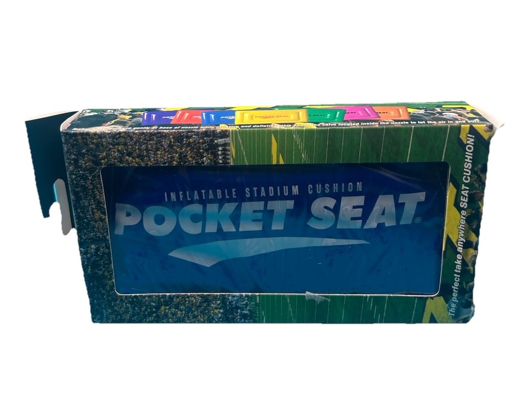 Inflatable Stadium Cushion Pocket Seat