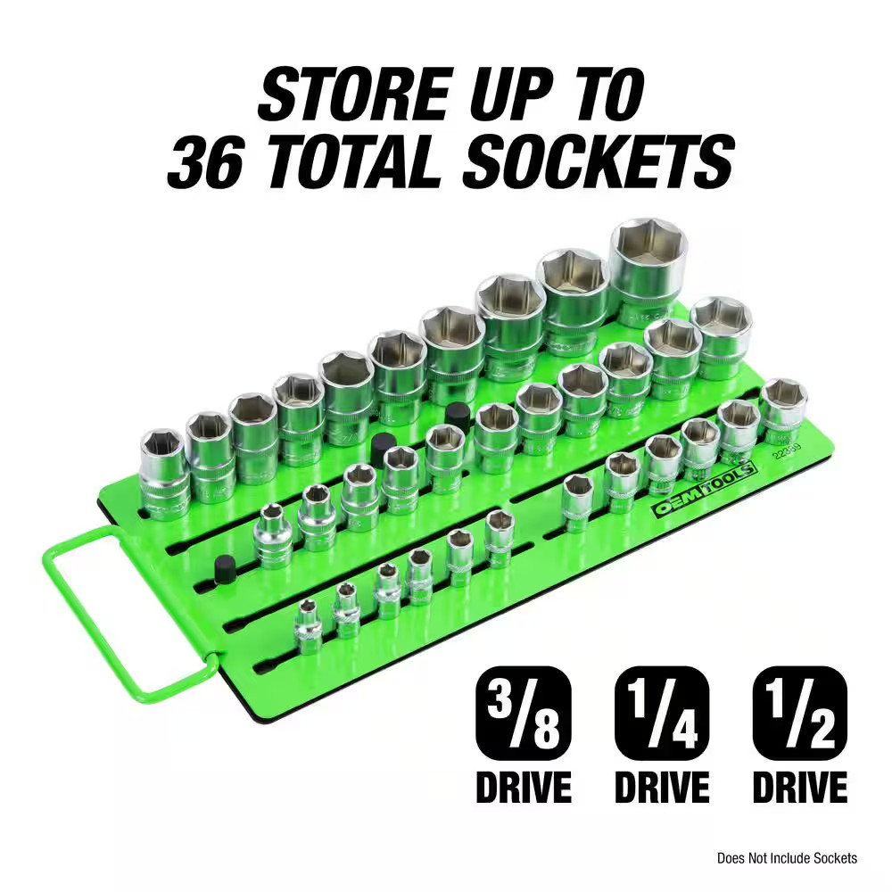 PRO Custom Magnetic Socket Organizer Tray Rack