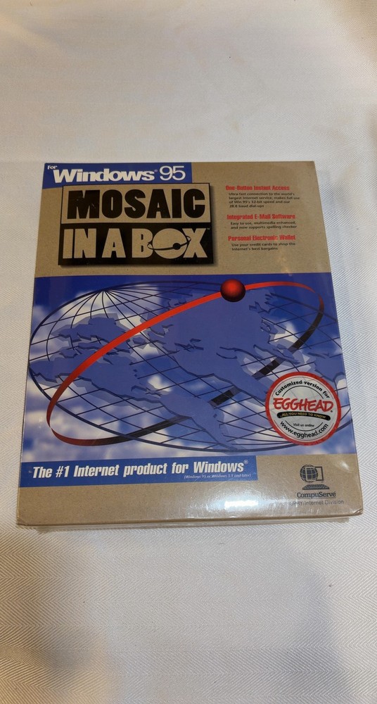 CompuServe Mosaic In A Box Windows 95 v2.0 OEM