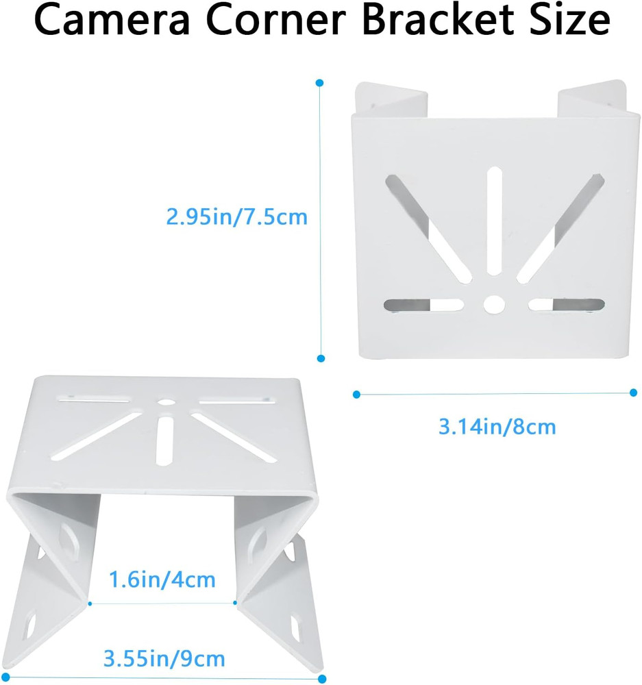 Camera Corner Mount Compatible with Eufy Solocam S340, Solocam E30, Solocam E42,