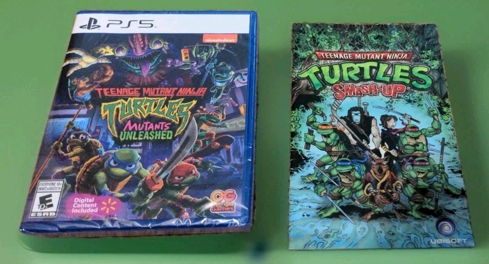TMNT Mutants Unleashed - Sony PlayStation 5 + Comic book