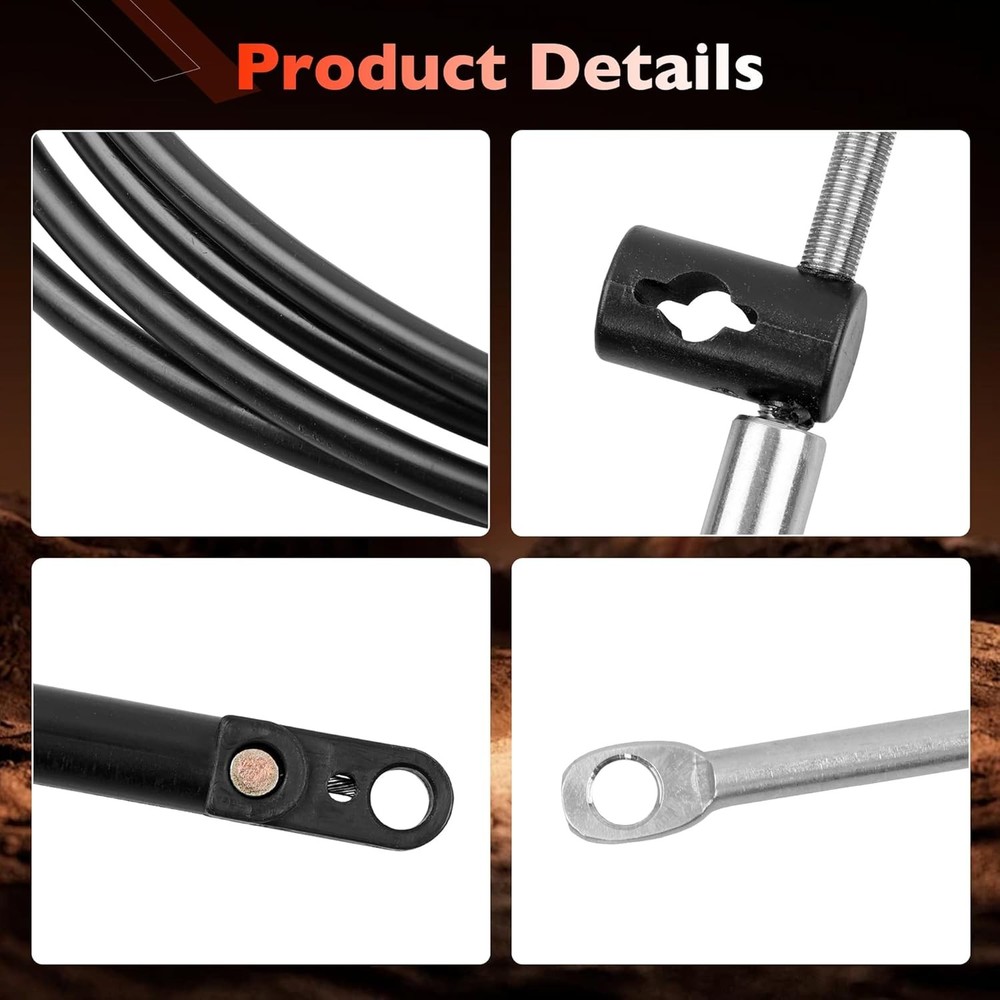 2PCS 9FT Outboard Throttle Cable Gen I Control Shift Cables For Mercury Mariner