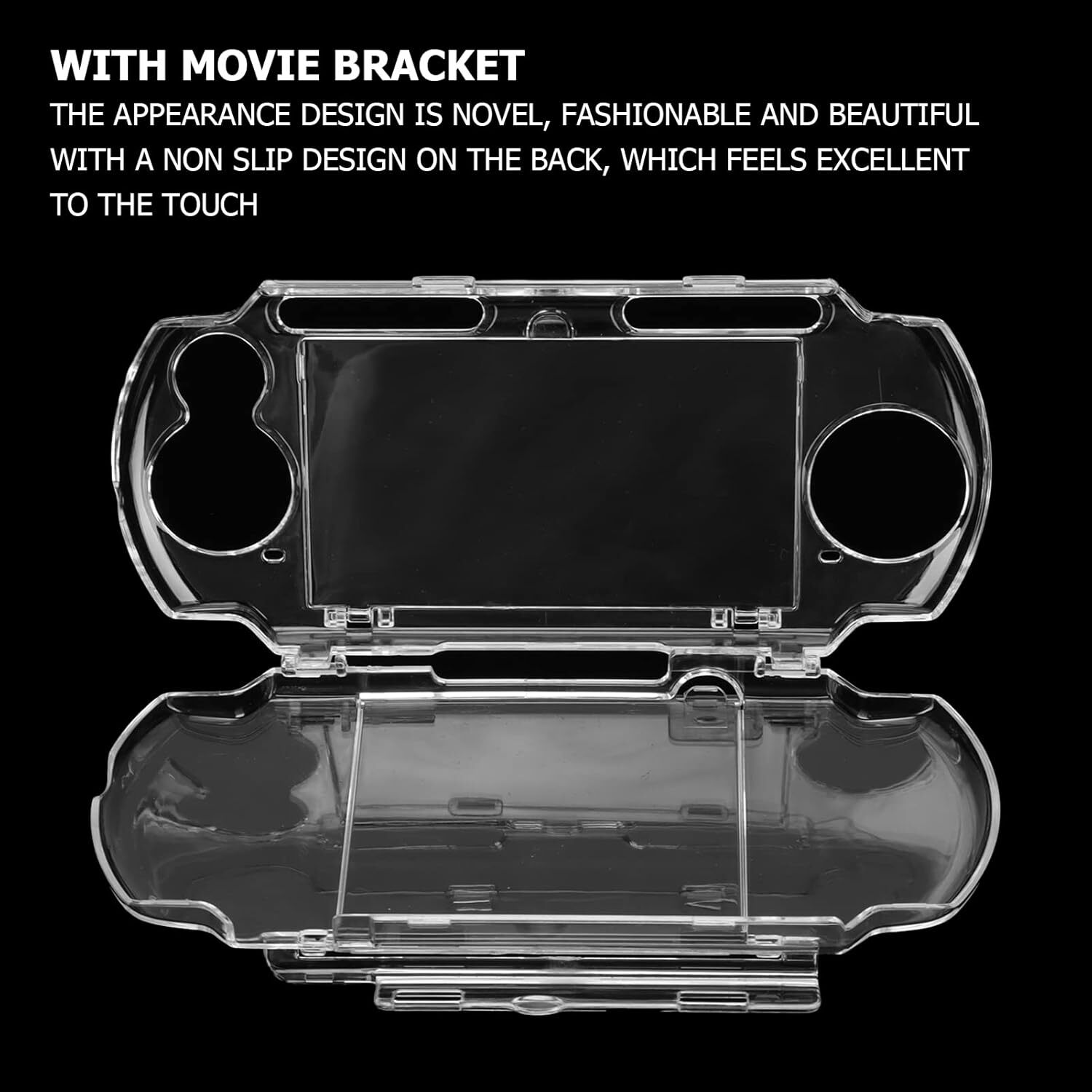 Clear Anti-dust Hard Skin Case Protector Cover for Sony PSP 2000 3000 Console