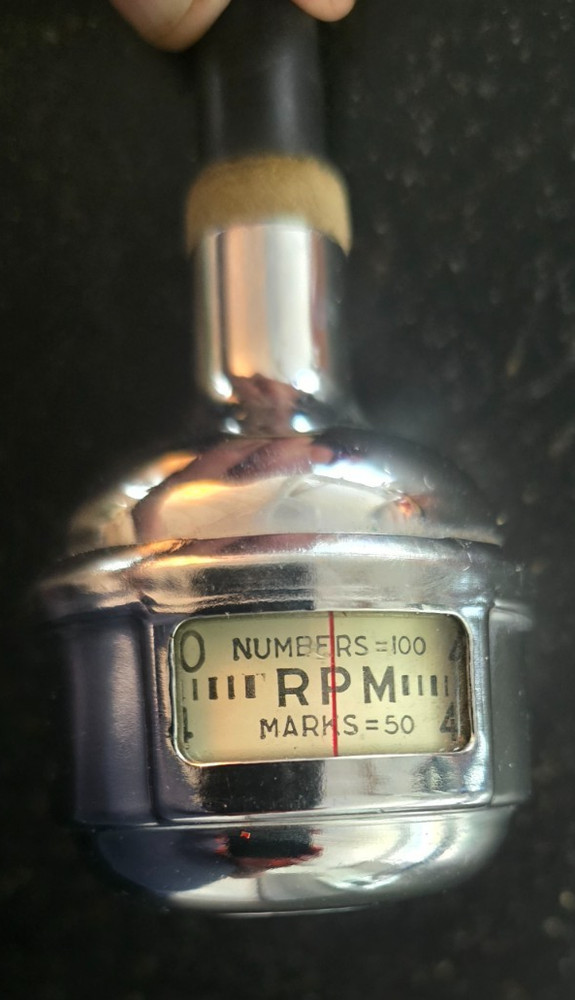 AC Hand Held RPM Tachometer