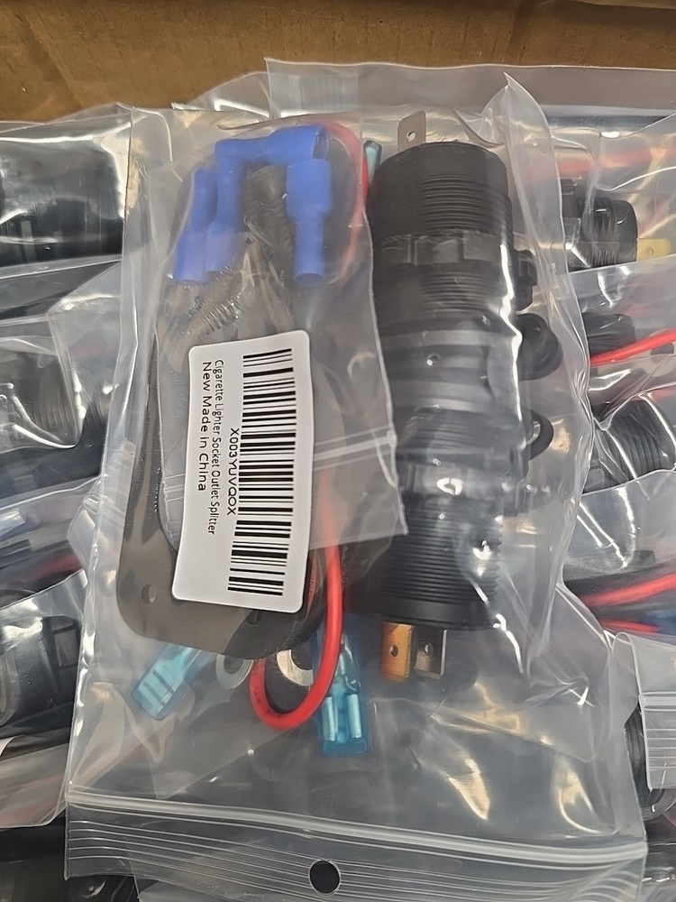 QC 3.0 USB Outlet 12V Boat Marine Waterproof Cigarette Lighter Socket Splitte...