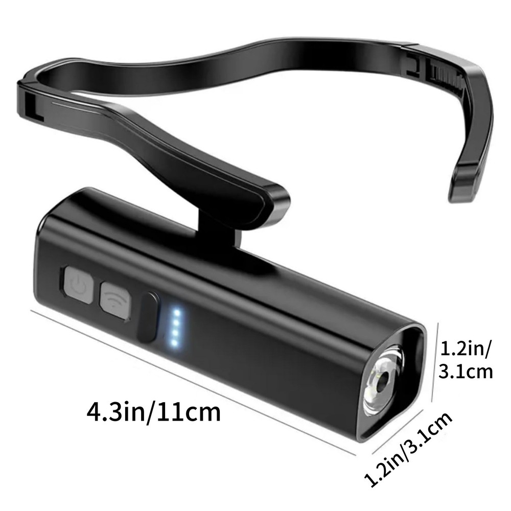 Ear Hook Headlight Rechargeable Motion Sensor for Camping DIY Night Hiking