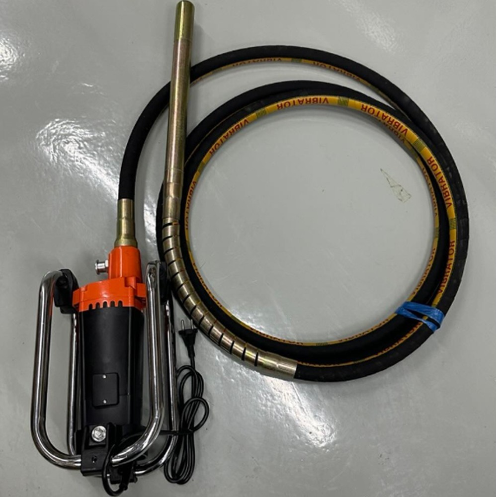 Electric Concrete Vibrator 2000W 14-3/4 Ft Poker to Remove Air Bubbles 10000VPM