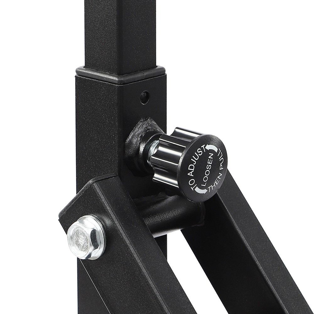 Adjustable Squat Machine Trainer Rowing Machine 264lbs for Ab Workout Glutes