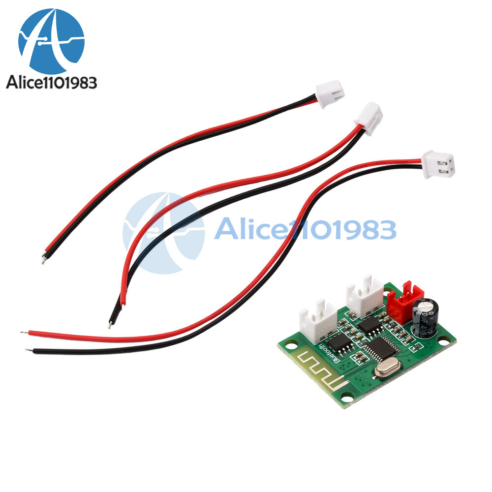 DC 3.3-5V Bluetooth Audio Power Amplifier Board 3W*2 Voice Broadcast Module