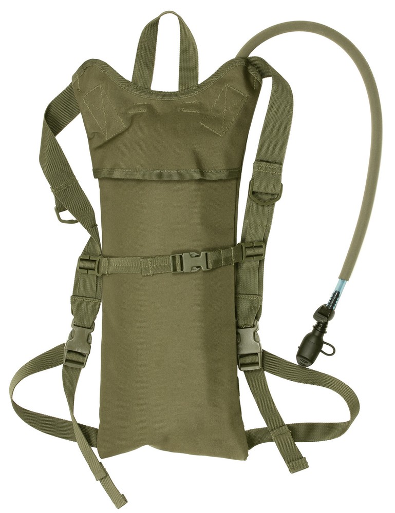 Olive Drab 3 Liter Backstrap Hydration System Bladder Compatible Backpack