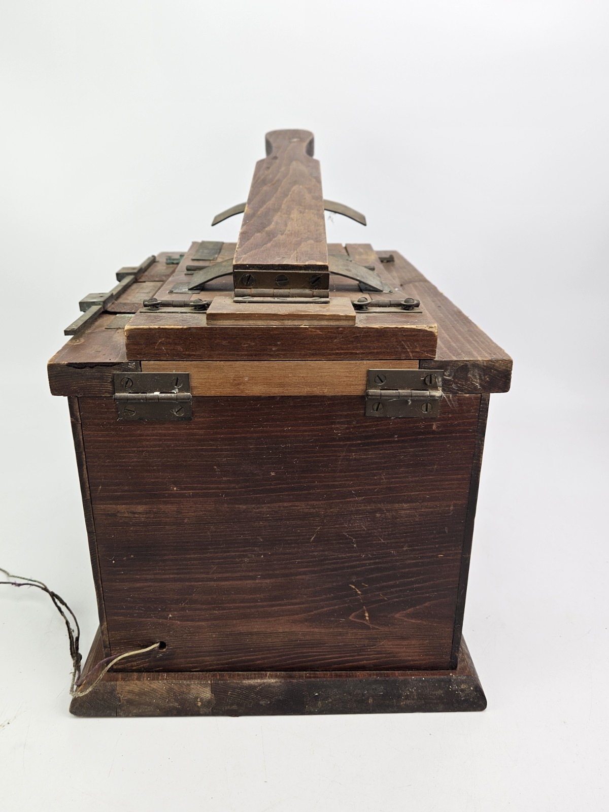 Antique Wooden Light Box For Developing Film Photo Developer Vintage Darkroom