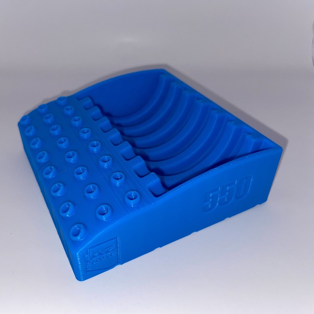 Shell Plate and Locator Pin Holder for Dillon 550 Caliber Conversion Kits