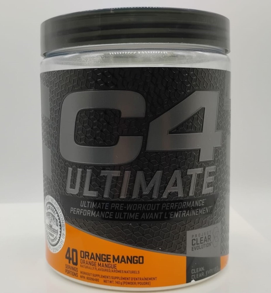 Cellucor C4 Ultimate Pre-Workout / 40 Servings / Orange Mango