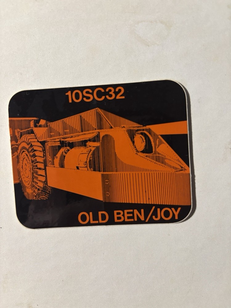Joy Coal Mining stickersNICE Older Sticker