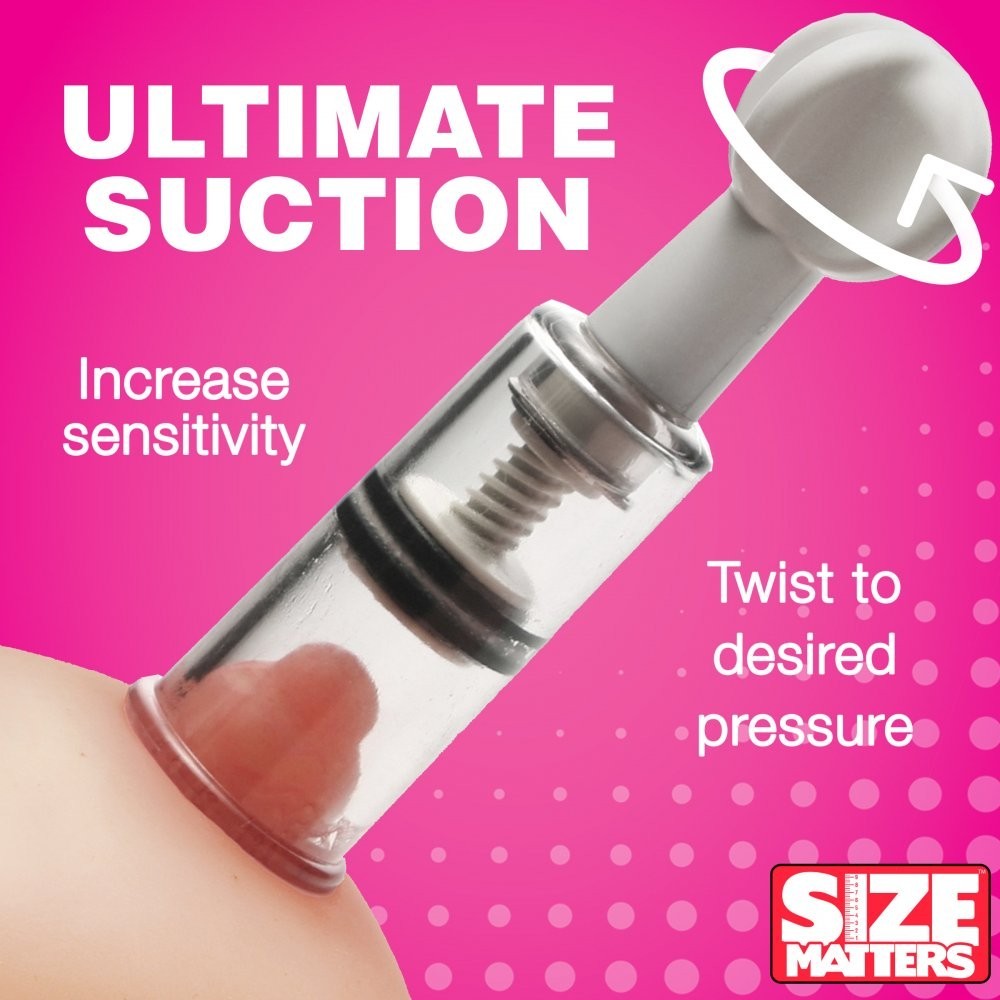 Size Matters Max Twist Clit and Nipple Triple Sucker Set