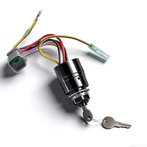 129572 Ignition Switch with Key Compatible with Tracker Boats,Ignition Switch