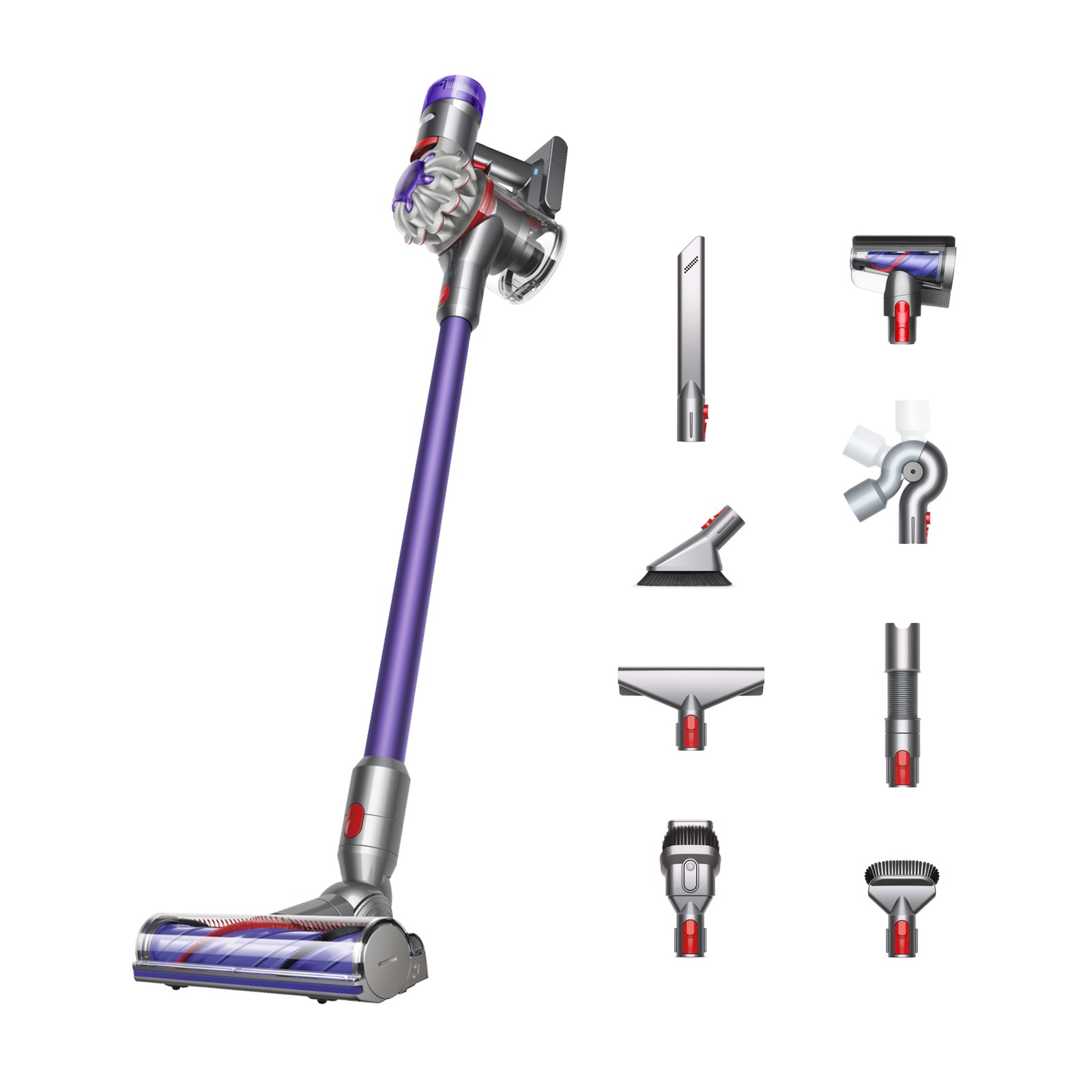 Dyson SV25 V8 Extra Cordless Vacuum | Purple | Refurbished