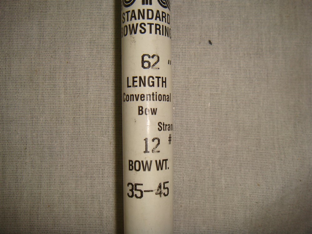 AMO STANDARD BOW STRING 62" FOR CONVENTIONAL RECURVE BOW