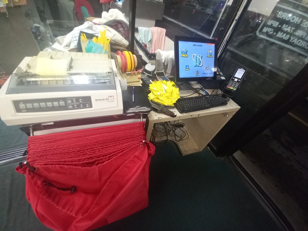 complete Dry Cleaner POS System – 3 Sets Available – Includes Software & Printer