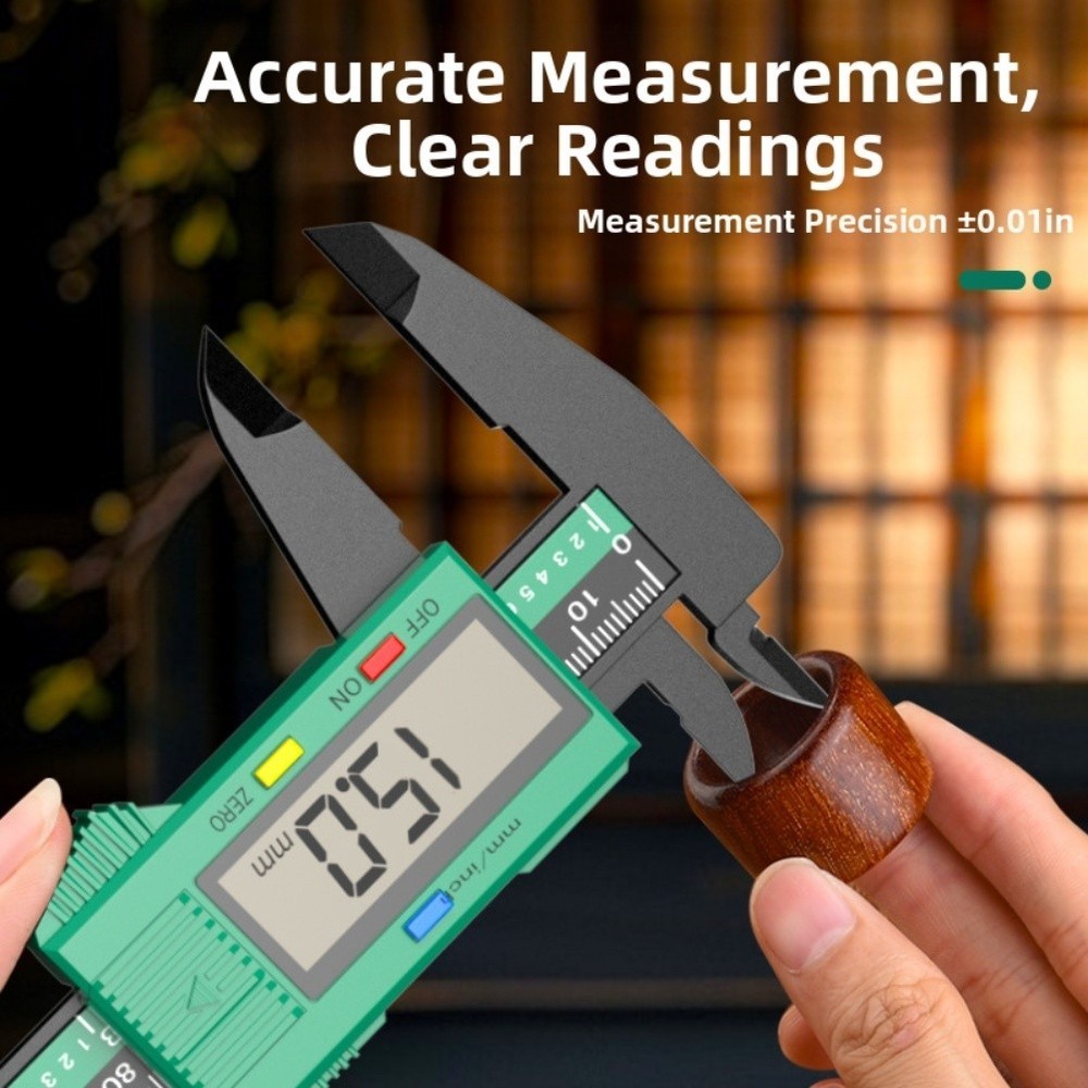 Digital Vernier Caliper for Precise Measurement with Large Clear Display