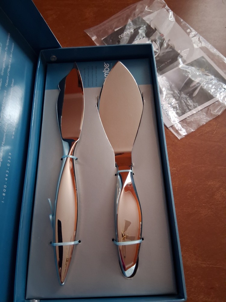 Number Wedding Cake Knife & Server