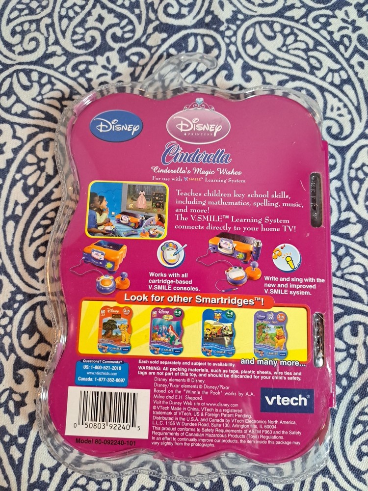 VTech - V.Smile - Cinderella: Cinderella's Magic Wishes G