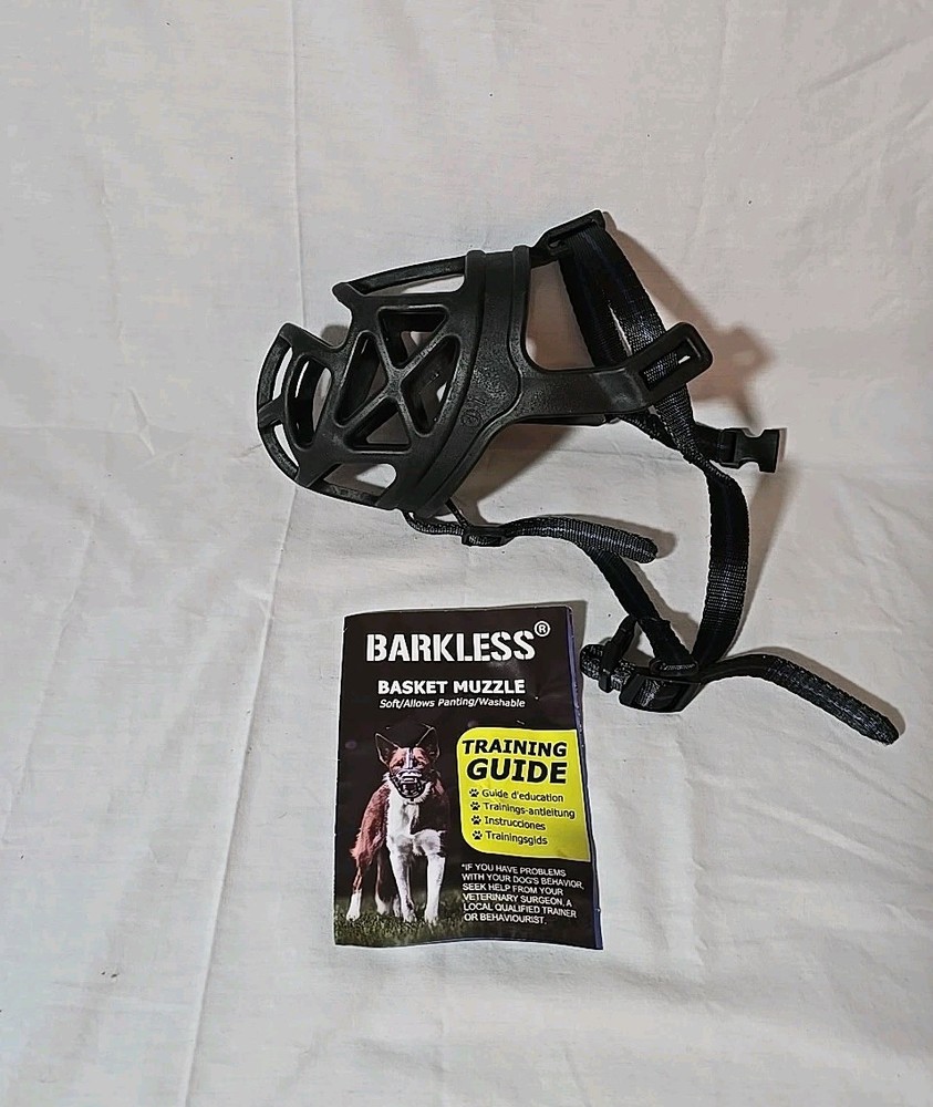 BARKLESS BASKET DOG MUZZLE LARGE