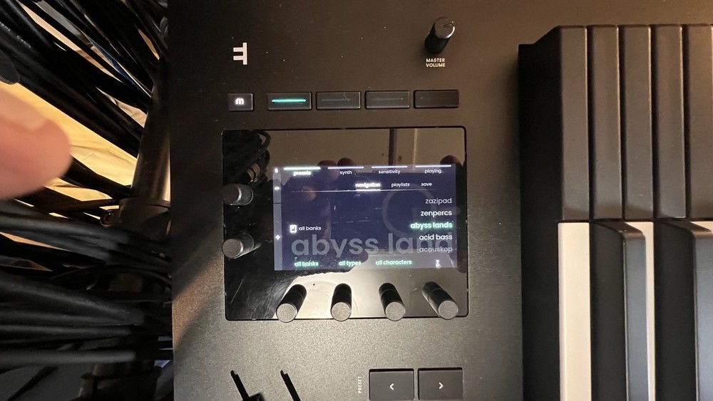 Expressive E Osmose 49-Key Digital Synthesizer MPE Poly Aftertouch