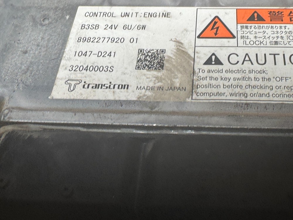 Isuzu ECM ECU 898228455 OEM Engine Control Module Diesel Computer Unit 6UZ1