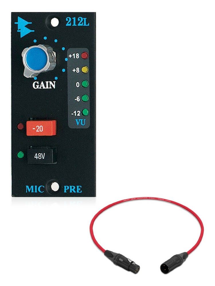 API Audio 212L | 200 Series Microphone Preamp | Pro Audio LA