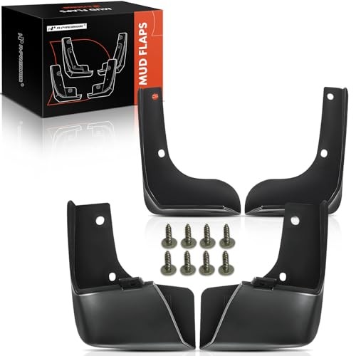 Set of 4PCS Mud Flaps Splash Guards Mudguards Mudflaps with Hardware