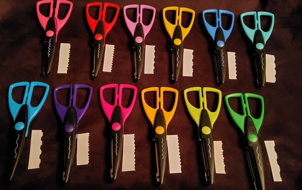 Edging Scizzors - 12 Assorted designs