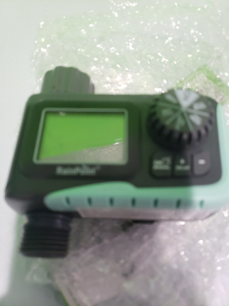 RAINPOINT Programmable Garden Hose Sprinkler Timer – 1-Zone, Rain Delay, Manual