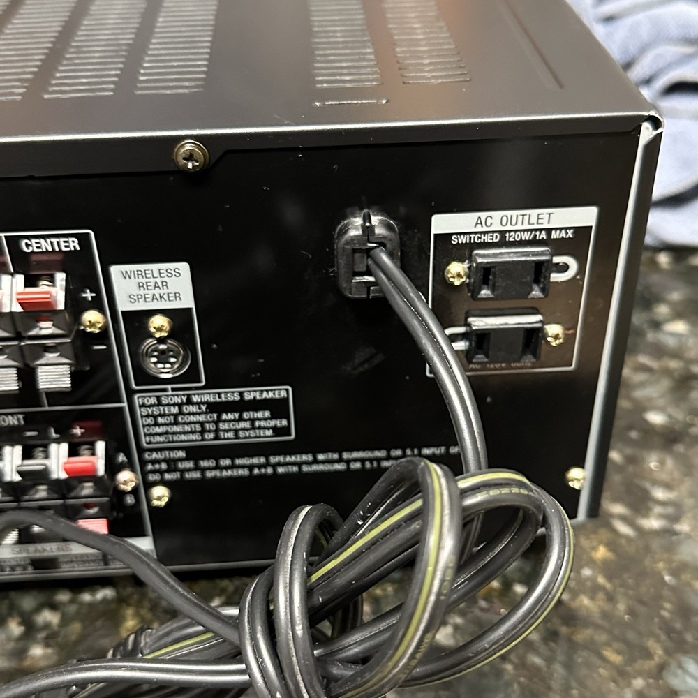 SONY STR-DE525 AUDIO VIDEO CONTROL CENTER DIGITAL PROCESSOR