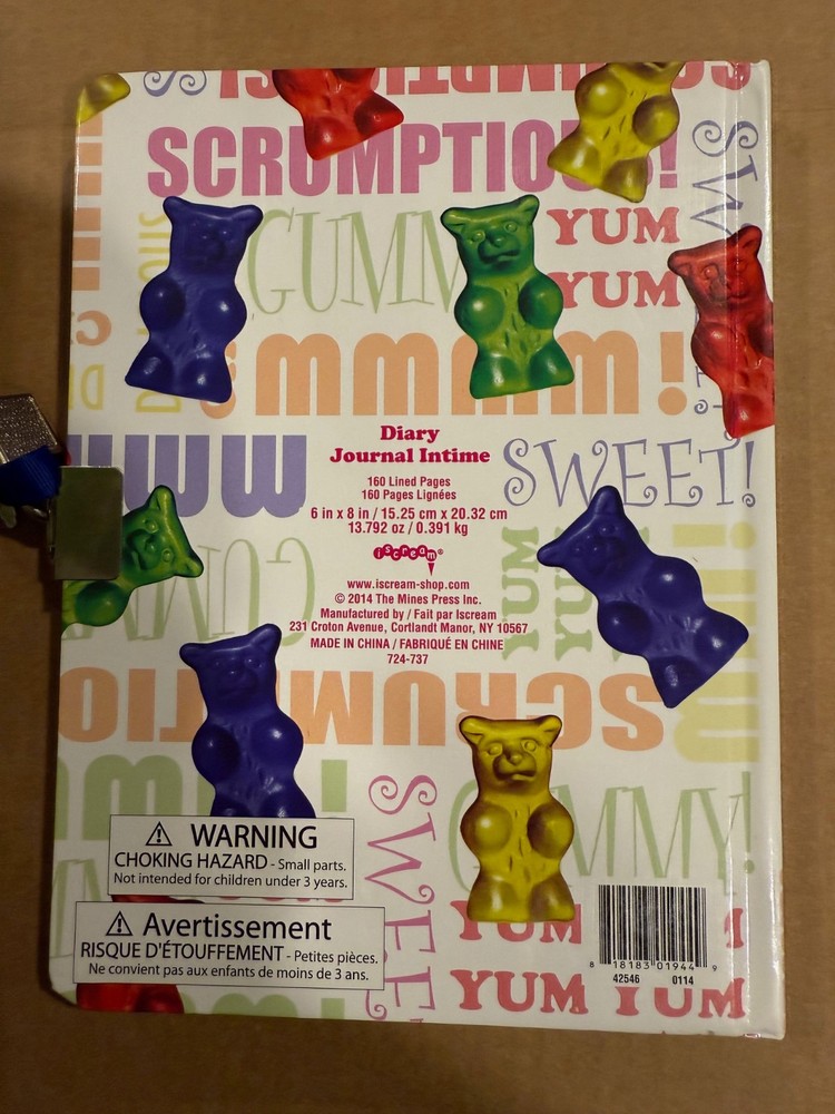 Iscream DiaryJournal Intime #1944 160 Lined Pages