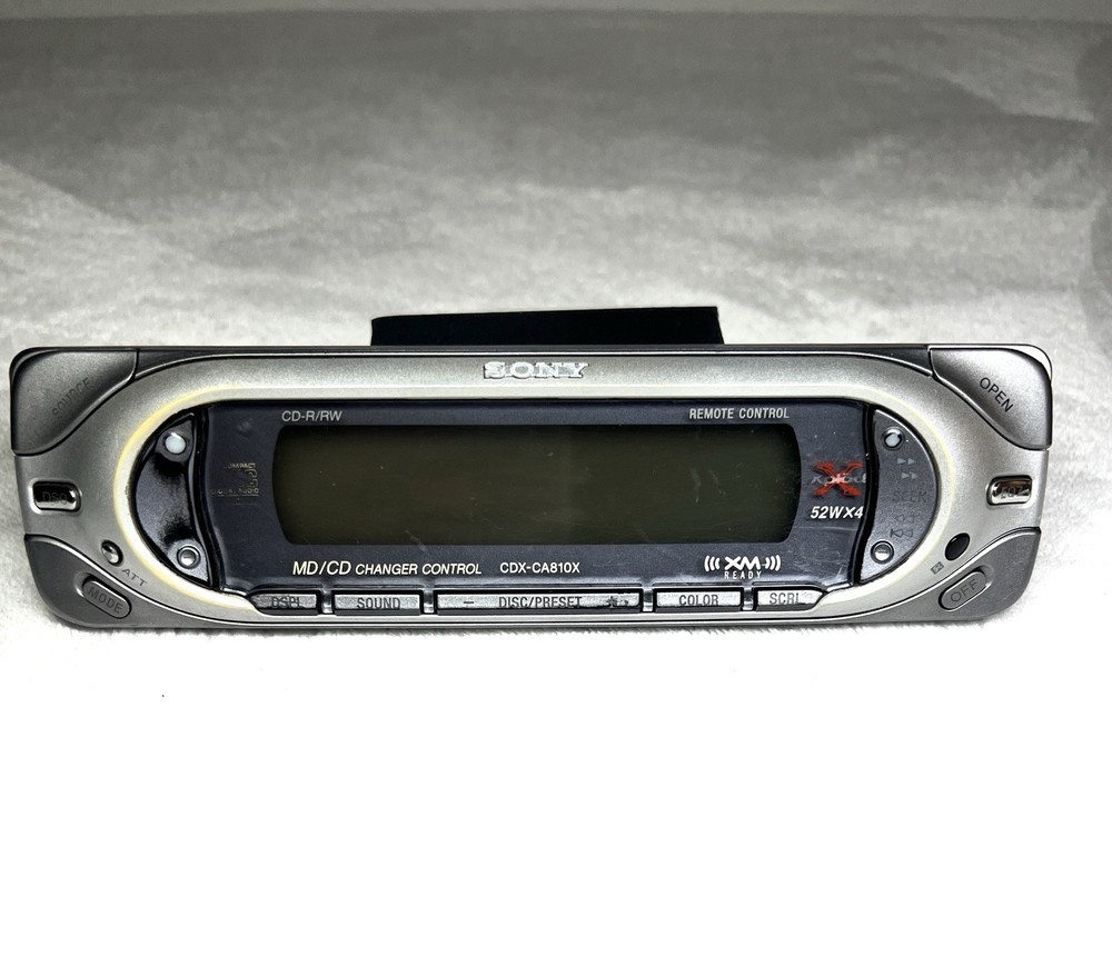 Sony CDX-CA810X Detachable Face Only Untested