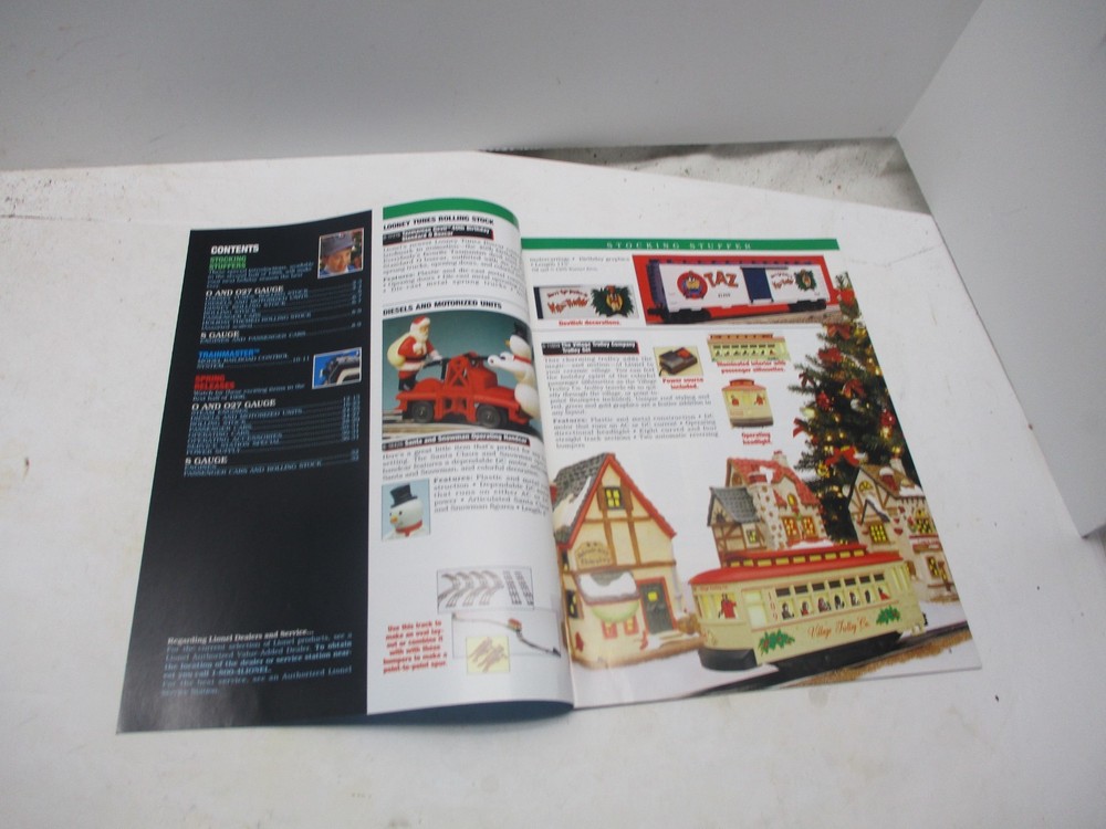 Lionel Catalog 1995 Stocking Stuffer 1996 Spring Release