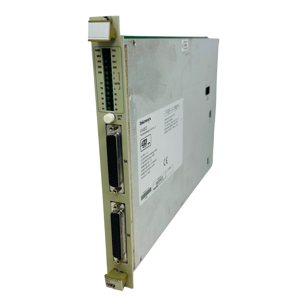 TEKTRONIX VX4802 PROGRAMMABLE DIGITAL I/O VXI MODULE SN B020466